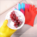 Gants de cuisine résistant à la chaleur en silicone de cuisine